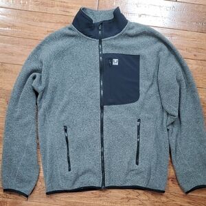 Huk Waypoint Fleece Full-Zip Sweater
